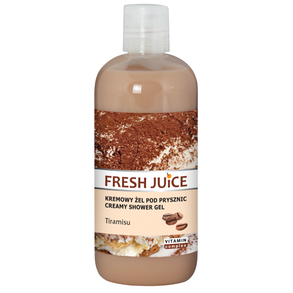 Sprchovací gél Fresh Juice 500 ml krémový TIRAMISU