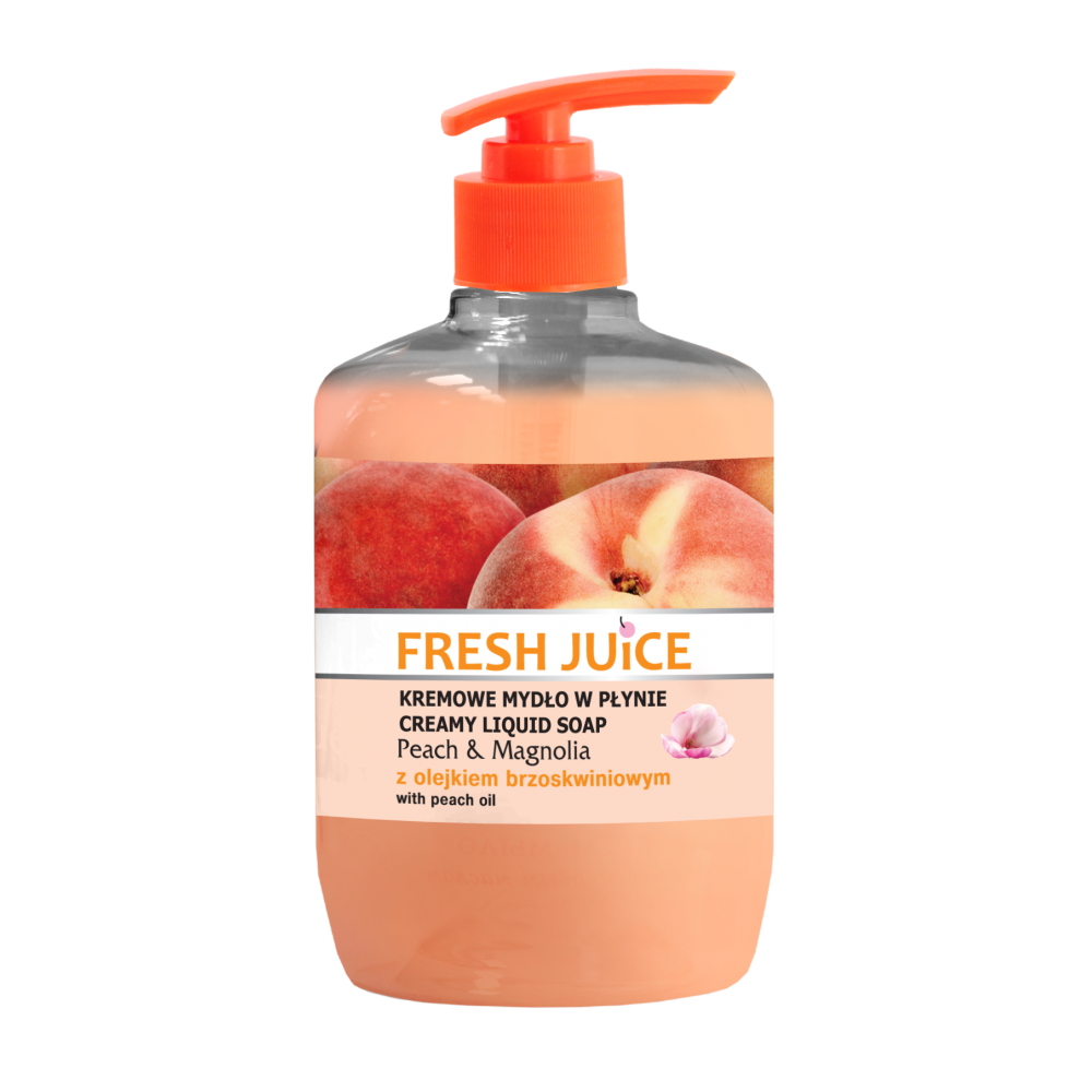 Mydlo tekuté Fresh Juice 460ml  krémové Broskyňa & Magnolia