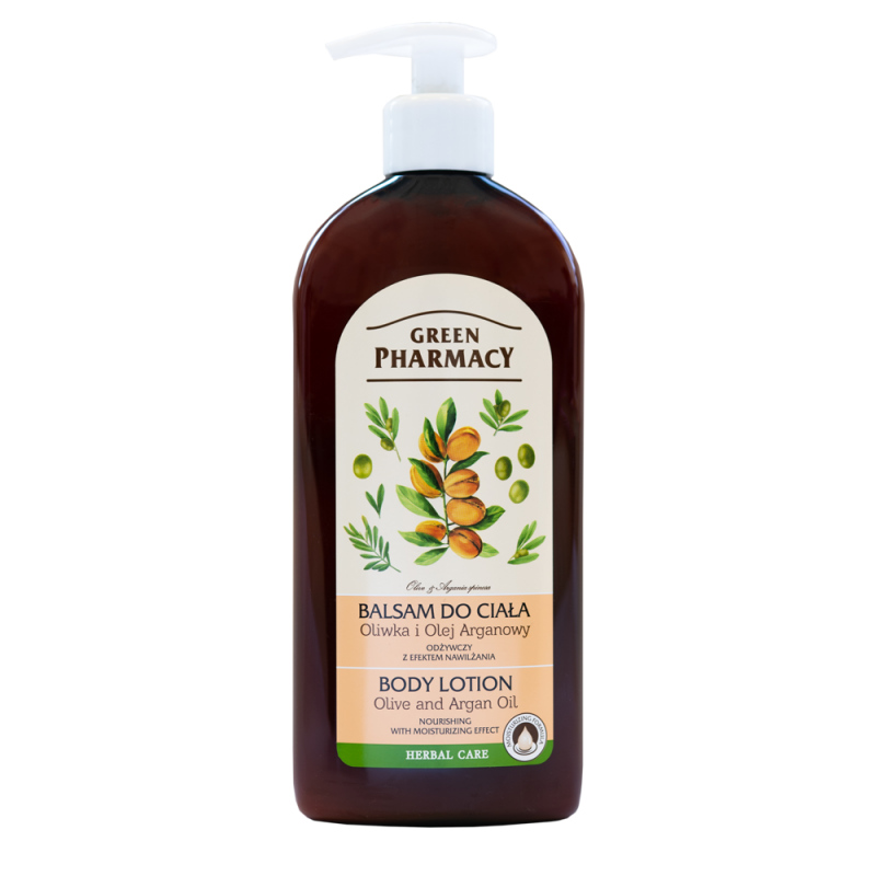 Telové mlieko Green Pharmacy 500ml Olivy a Arganový olej