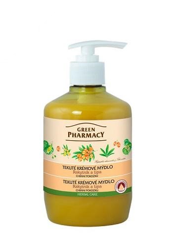 Tekuté krémové mydlo Green Pharmacy 460 ml Rakytník a Lipa