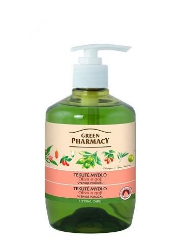 Tekuté mydlo Green Pharmacy 460 ml Oliva a Goji