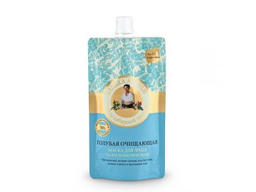 Maska na tvár Babička Agafa 100 ml s Modrým ílom