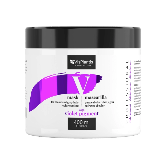 Chladivá maska ​​pre blond a šedivé vlasy, 400 ml