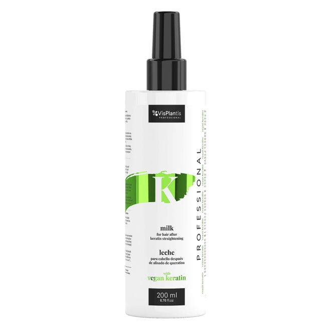 Vlasové mlieko po narovnaní vlasov keratínom, 200 ml