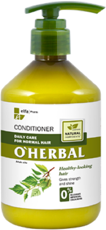 Kondicionér O´HERBAL 500ml pre normálne vlasy s  BREZOVÝM extraktom 