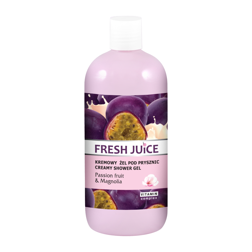 Sprchovací gél Fresh Juice 500 ml krémový MARAKUJA & MAGNÓLIA