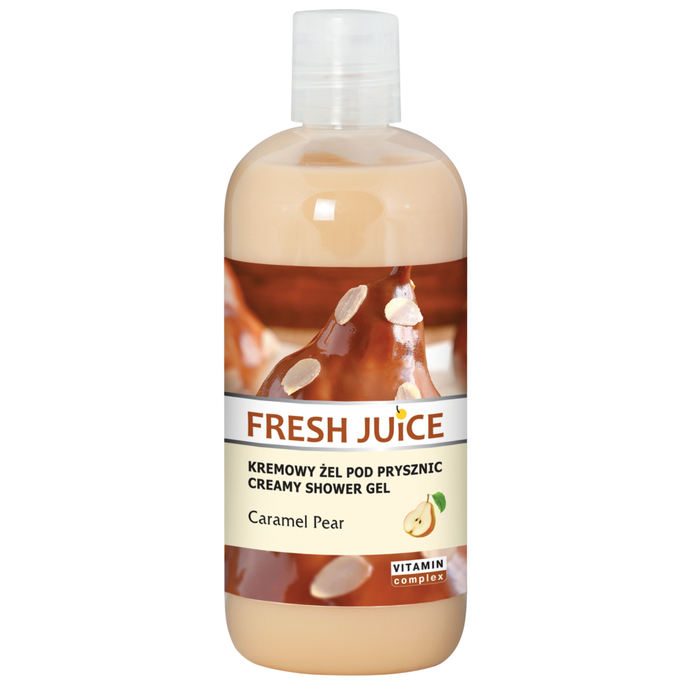 Sprchovací gél Fresh Juice 500ml KARAMEL & HRUŠKA