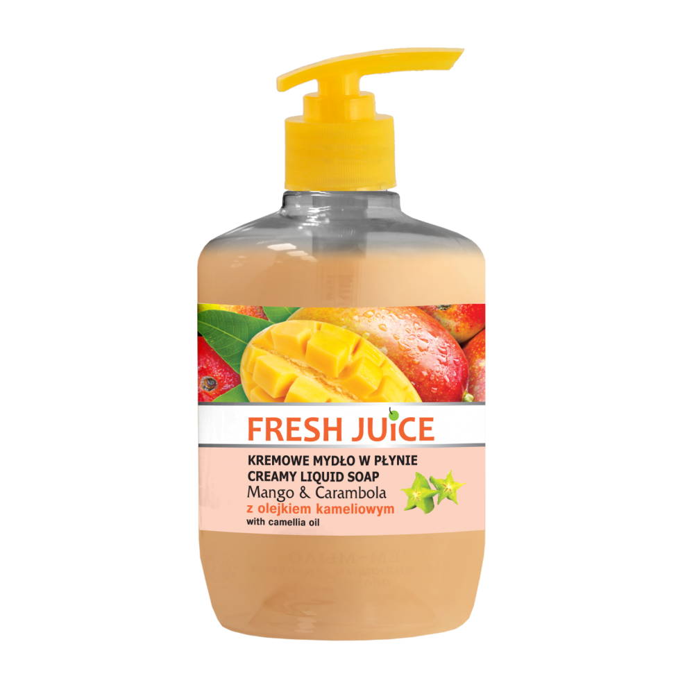 Mydlo tekuté Fresh Juice 460ml  krémové Mango & Karambola
