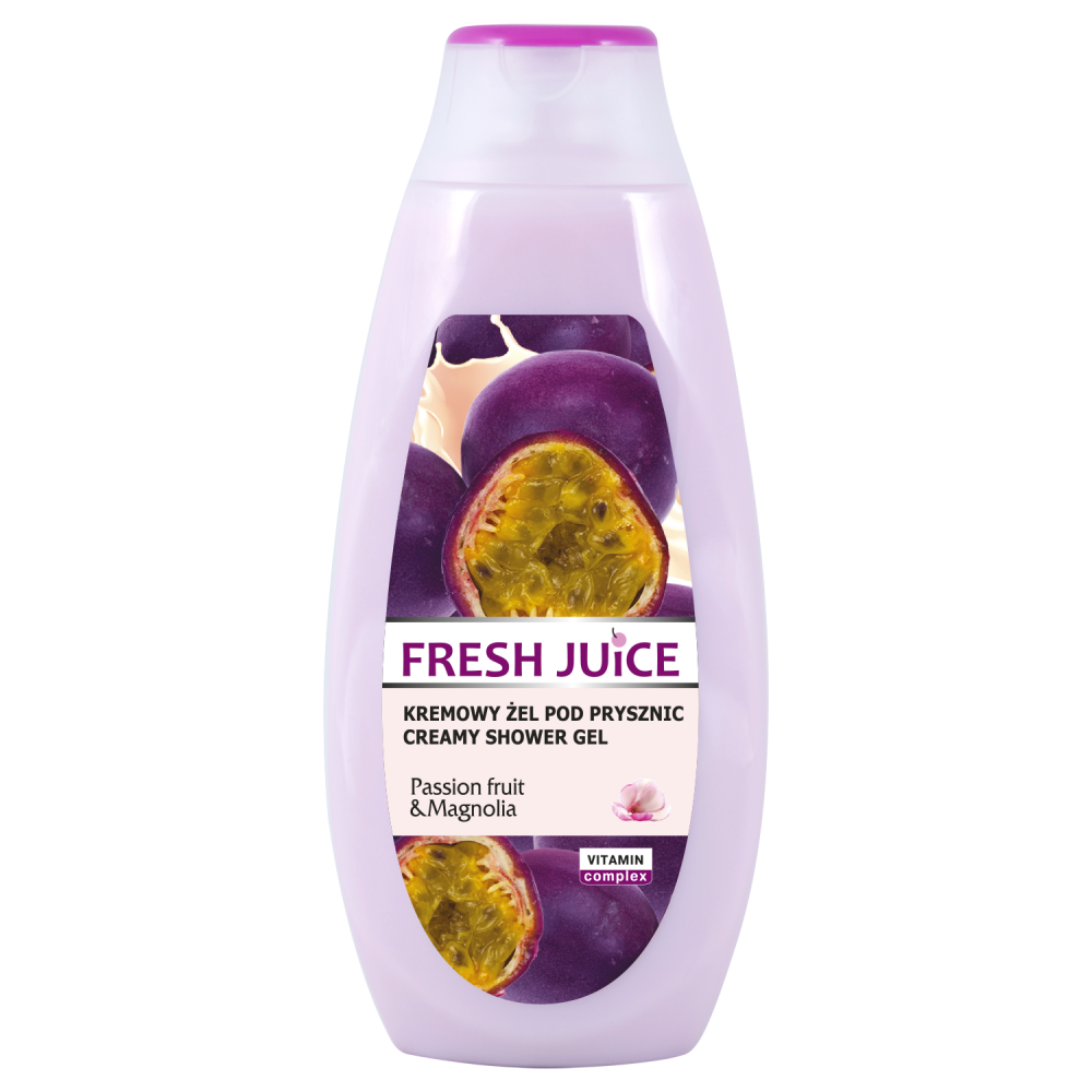 Sprchovací gél Fresh Juice 400 ml krémový MARAKUJA & MAGNÓLIA