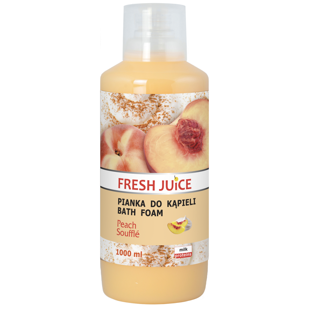 Pena do kúpeľa Fresh Juice 1000ml Broskyňa