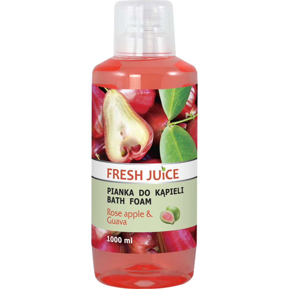 Pena do kúpeľa Fresh Juice 1000ml Ružové jablko a Guava